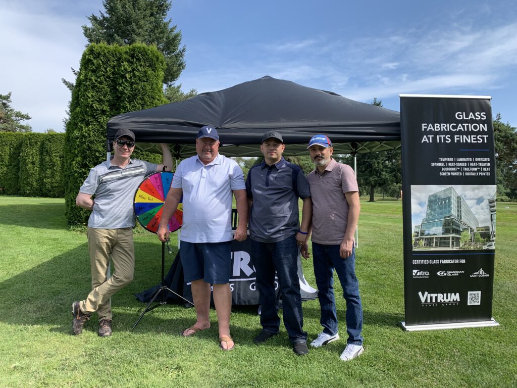 Vitrum sponsors laps golf tournament vitrum glass group